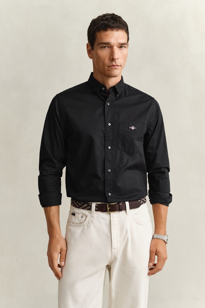 Classic Regular Fit Popeline Hemd