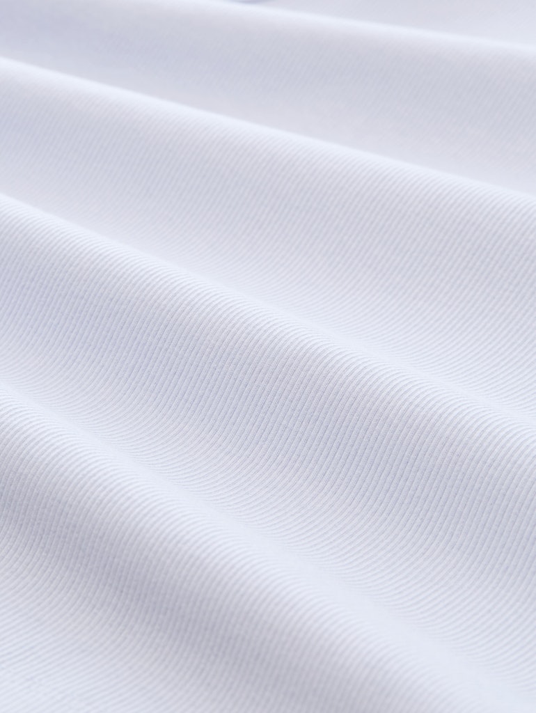 Slim Fit Top mit Rippstruktur