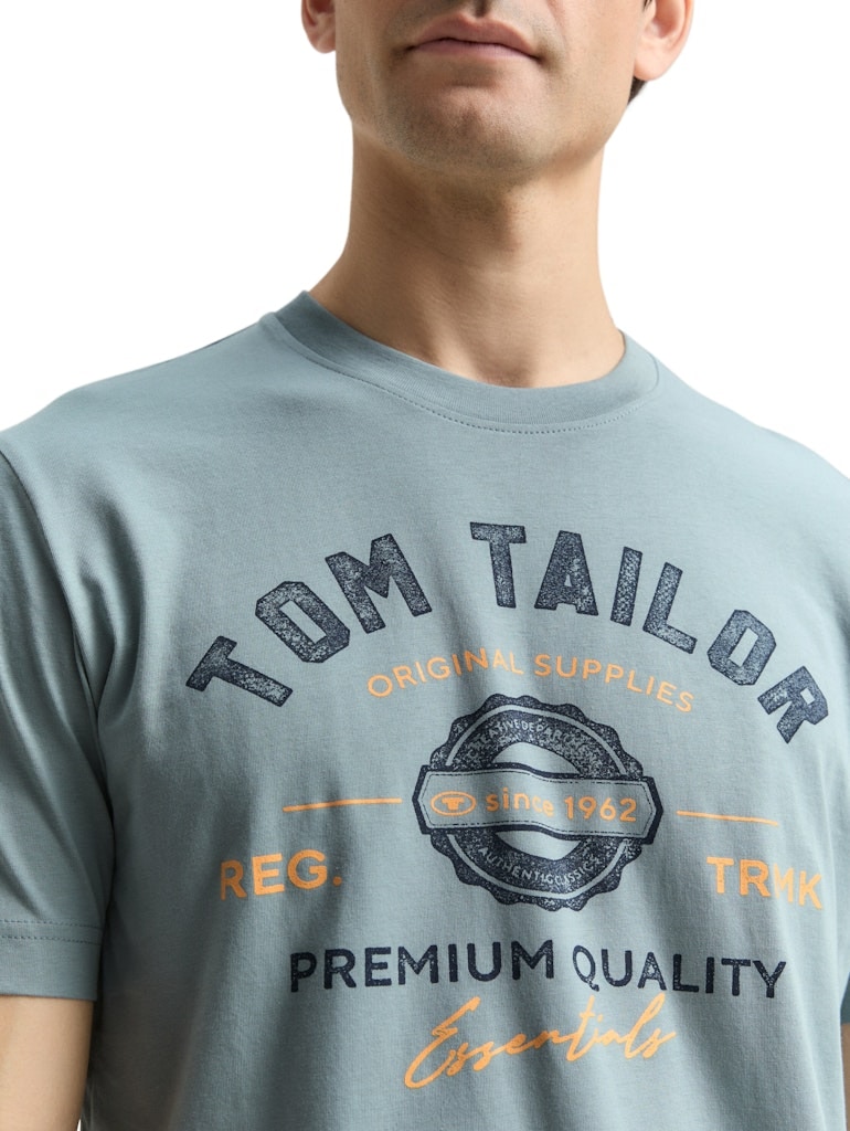 T-Shirt mit Logo-Print