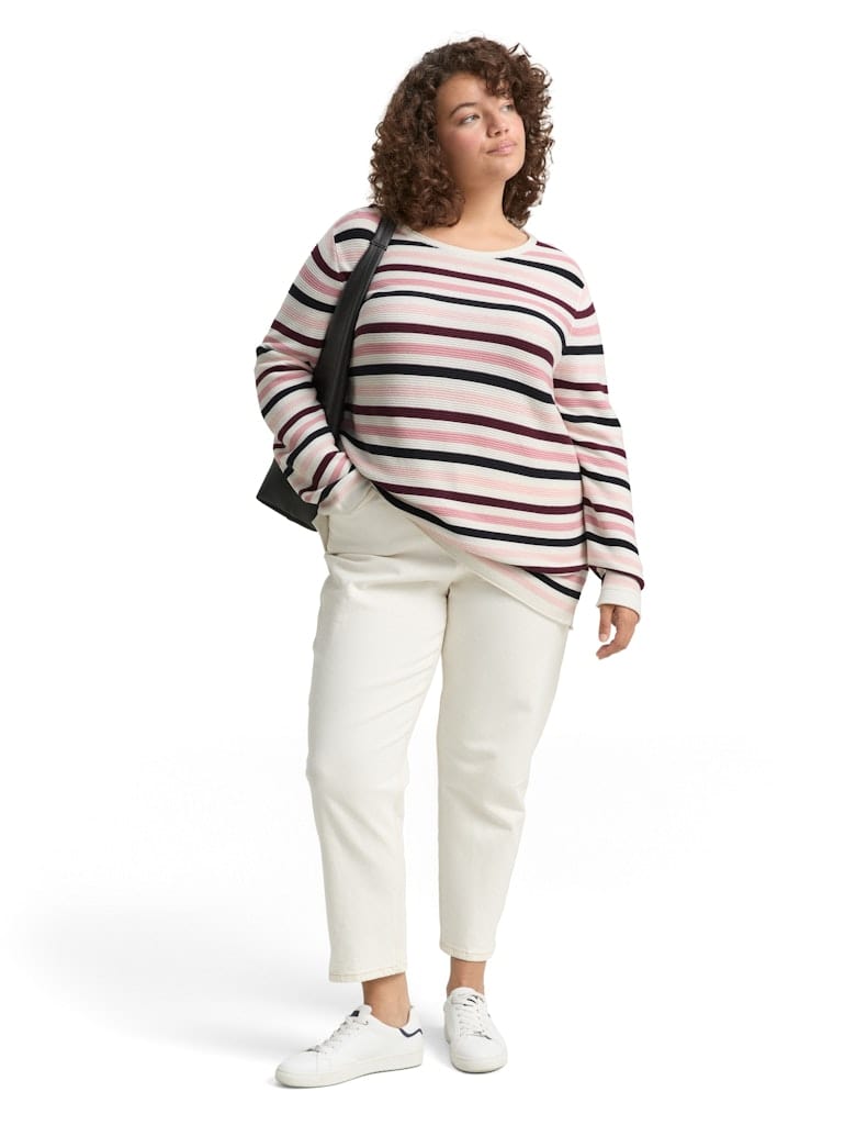 Plus Size - Strickpullover aus Bio-Baumwolle