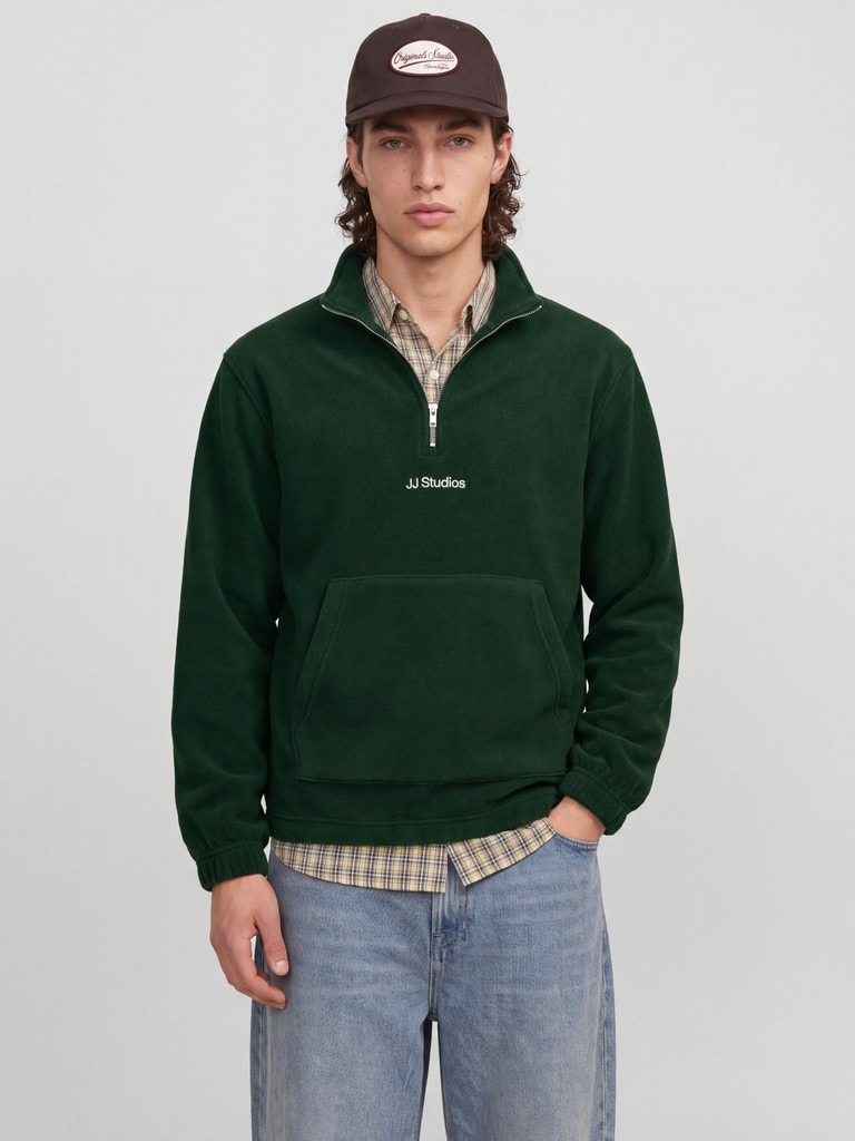 JJESOHO HALF ZIP FLEECE SN