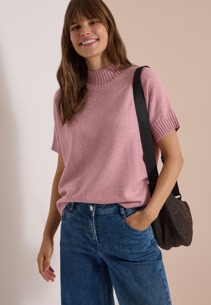 Dolman Pullover mit Turtle Neck