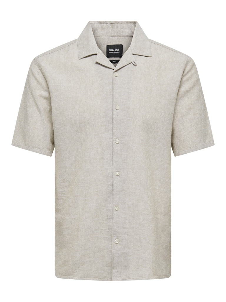 ONSCAIDEN SS SOLID RESORT LINEN NOOS