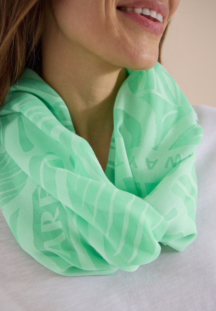 Loop-Schal im Ausbrenner-Look