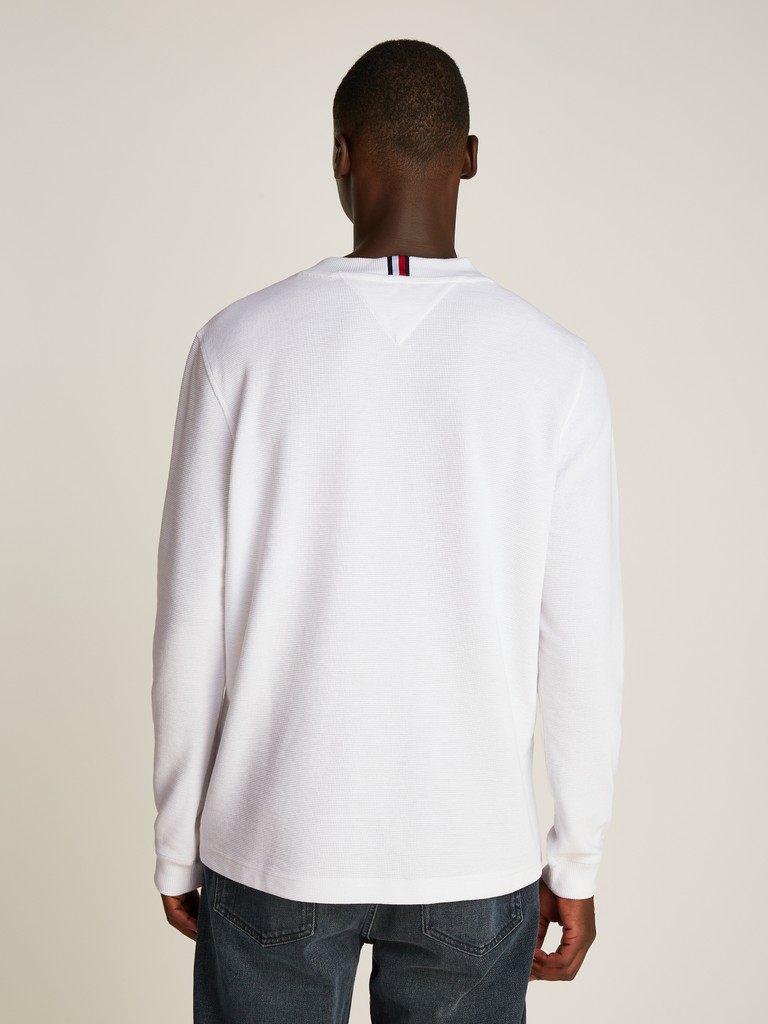 TEXTURED LS TEE