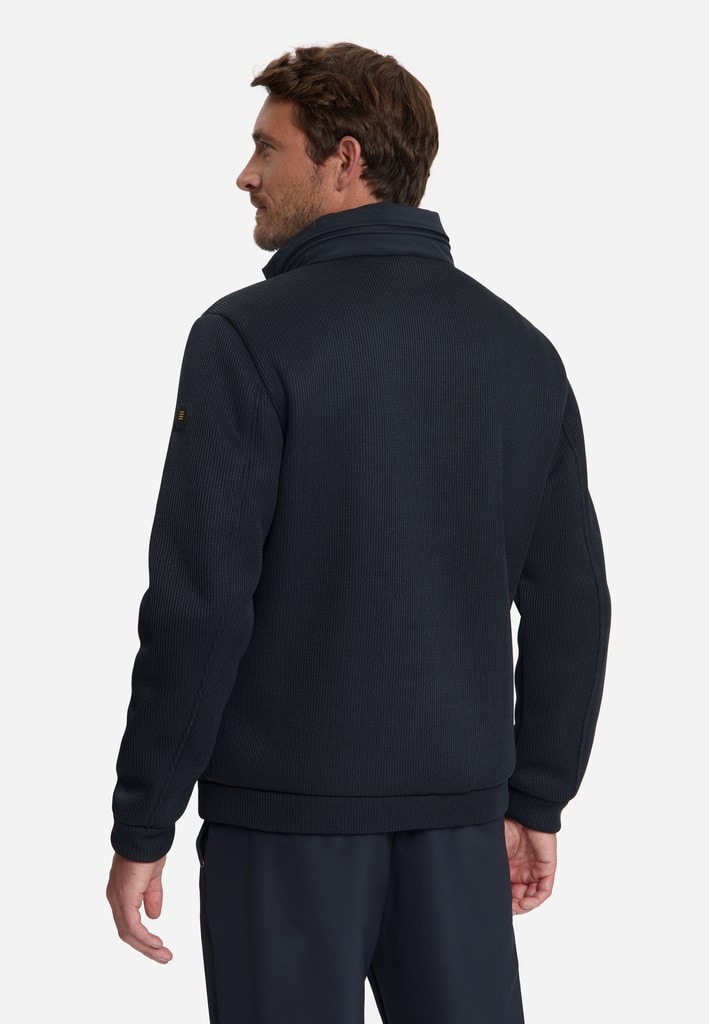 Jacket Short Fit Sealed Knitted Mix