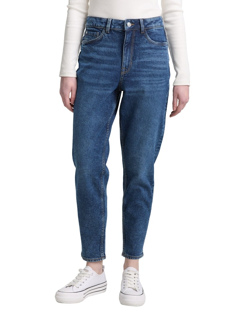 TTLINLEY MOM High Waist Ankle Jeans