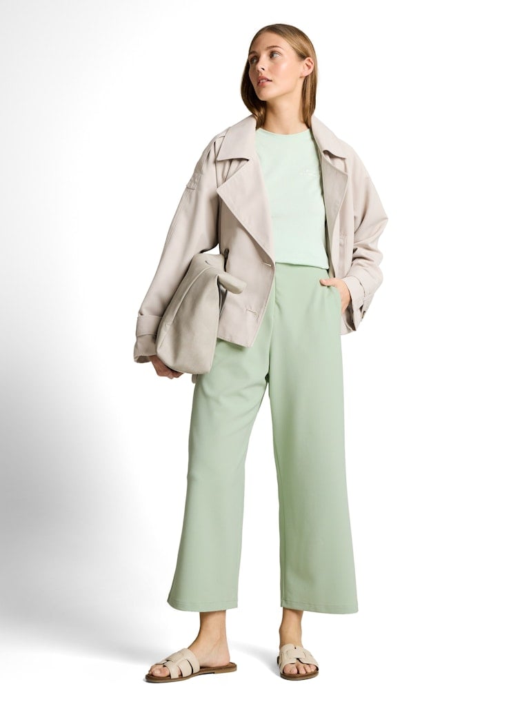 High Waist Culotte Hose