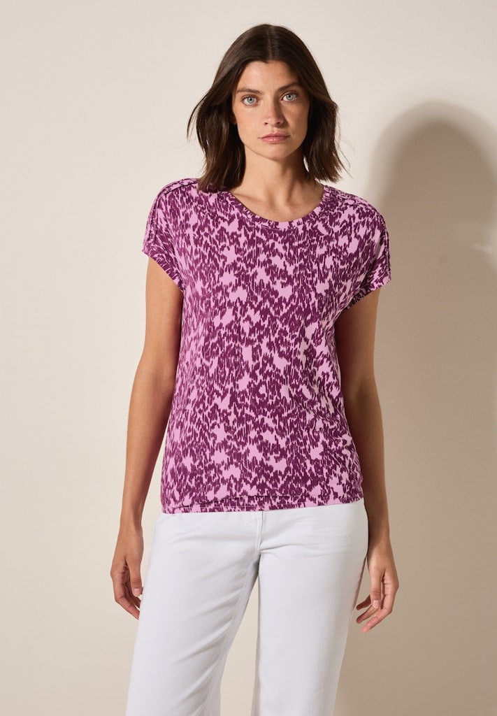 T-Shirt mit Minimal Print