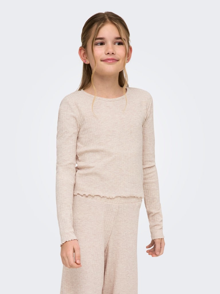 KOGNELLA L/S O-NECK TOP JRS NOOS