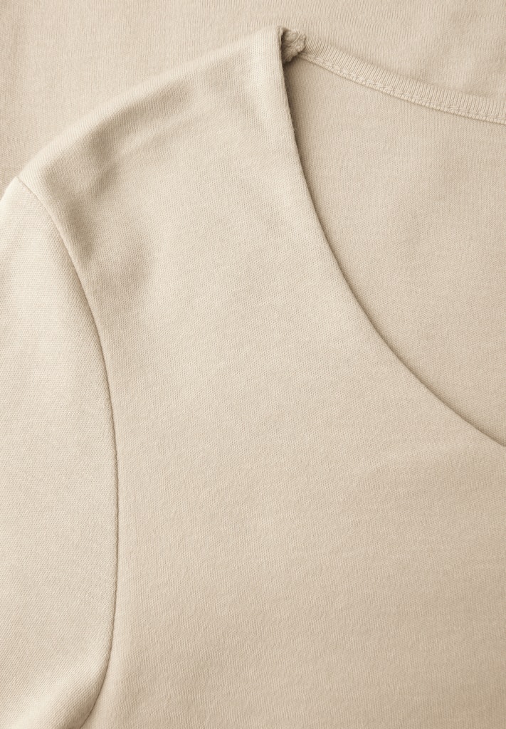 Basic T-Shirt mit 3/4 Arm