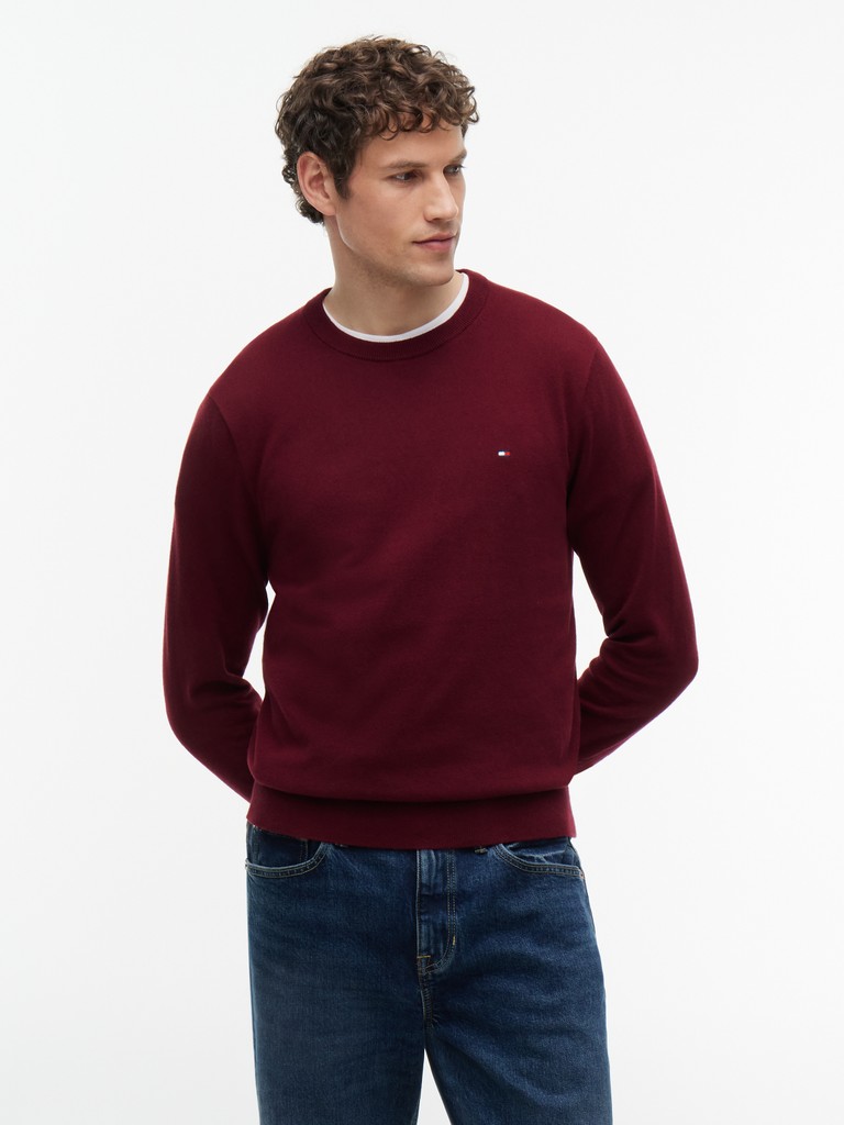 PIMA ORG CTN CASHMERE CREW NECK