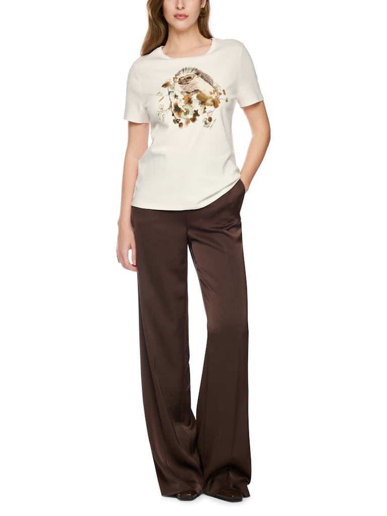Igel-Shirt mit Schmucksteinchen