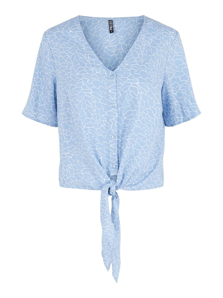 PCNYA SS CROP TIE TOP BF