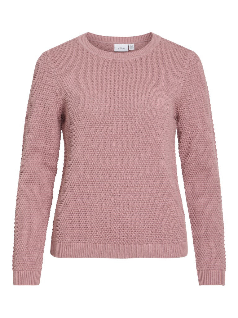 VIDALO O-NECK L/S KNIT TOP- NOOS