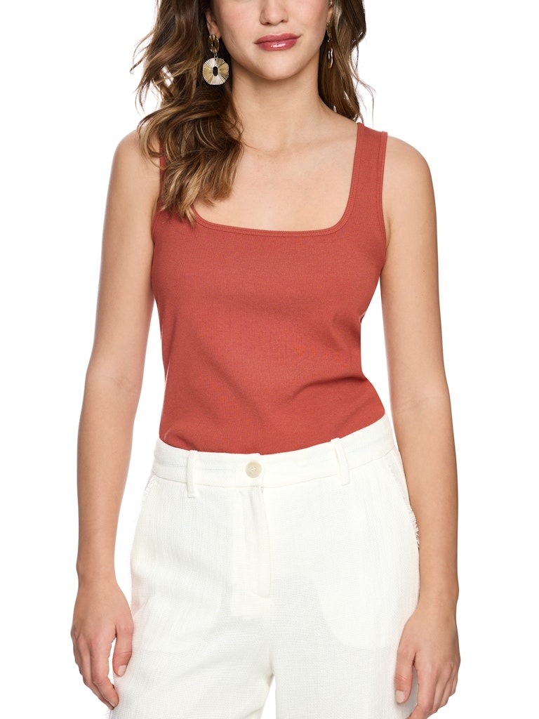 Ripp-Top aus Modalstretch