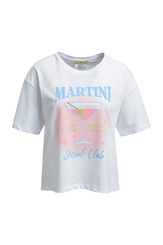 Boxy T-shirt Print