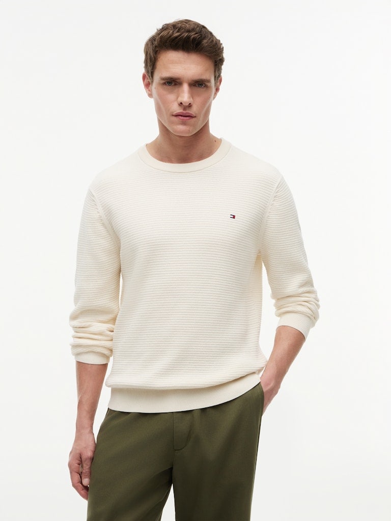 SEASONAL STRUCTURE CREW NECK