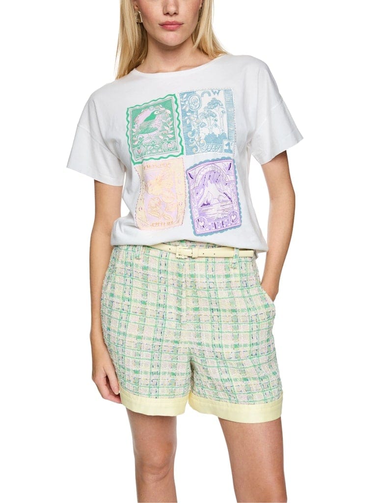 Verziertes Baumwollshirt