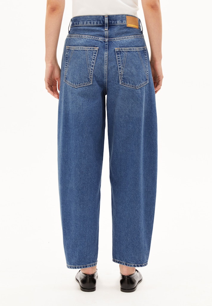 BAARLY HIGH WAIST BARREL JEAN