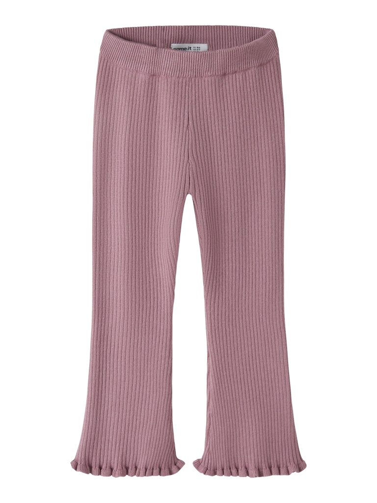 NMFLEANNA FLARE KNIT PANT