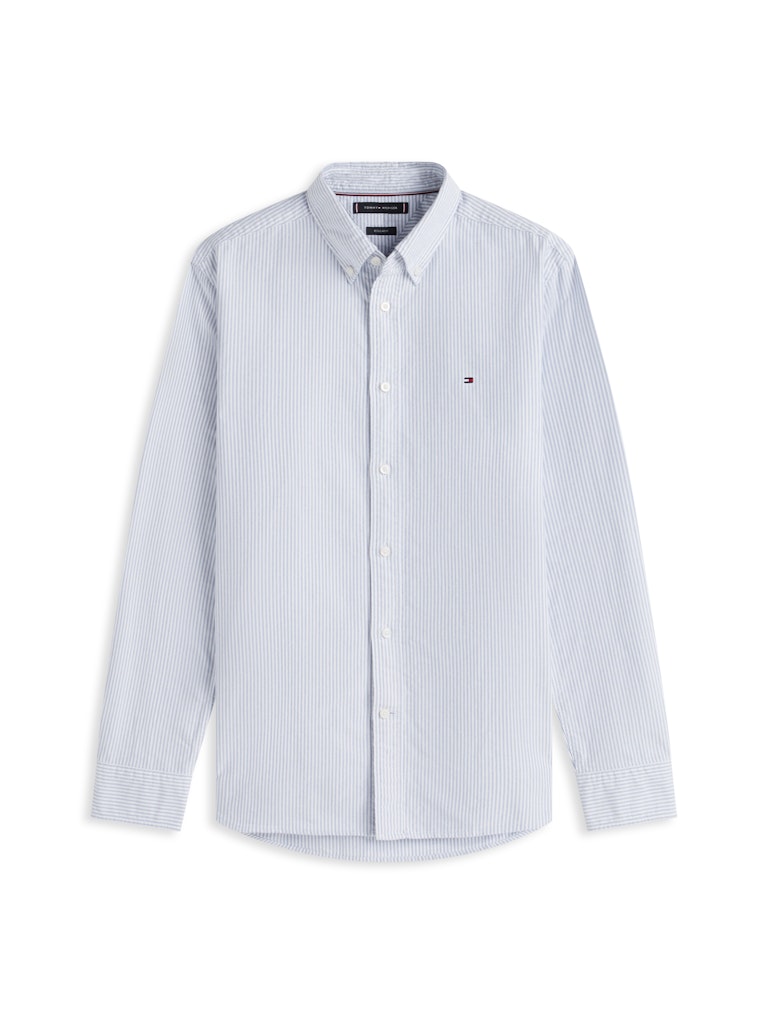 Regular Fit Stripe Button-Down Oxford Shirt
