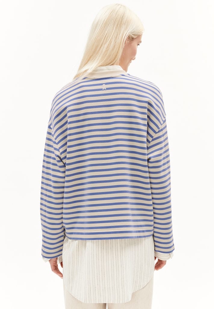 FRANKAA MAARLEN STRIPE SWEAT