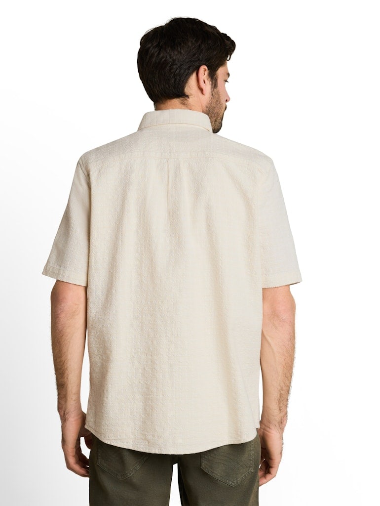 Comfort Fit Kurzarmhemd aus Baumwolle