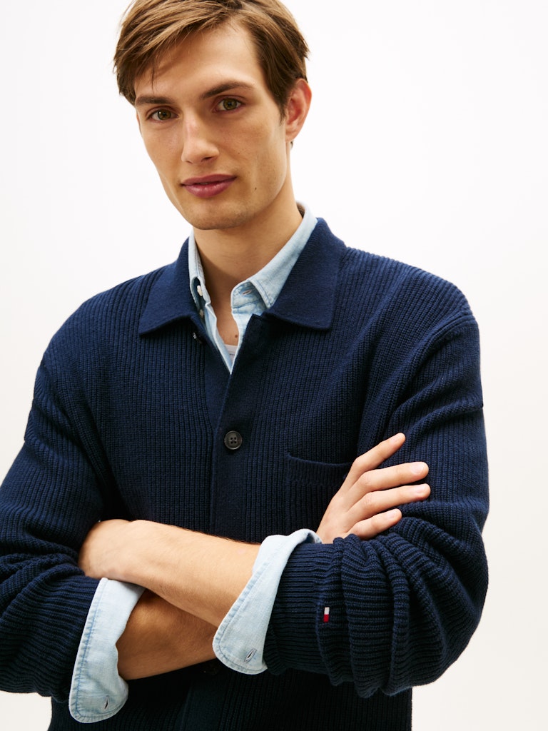 FISHERMAN RIB COACH JACKET