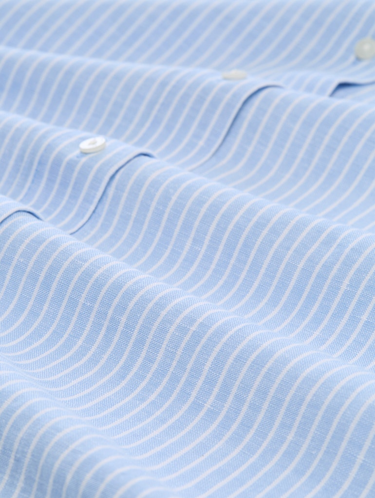 Blusenkleid mit Leinenanteil