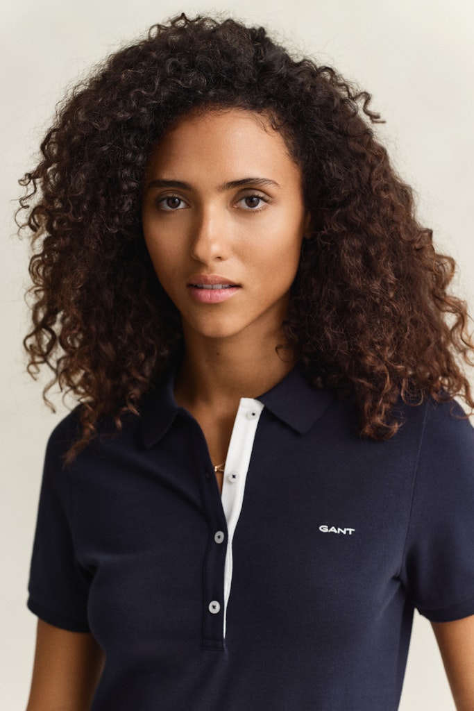 Kontrast Piqué Poloshirt