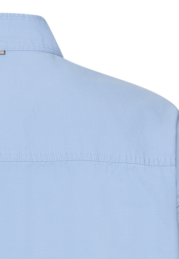 Langarmbluse mit Stehkragen