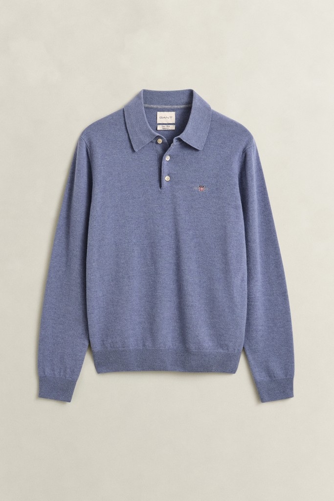 Superfine Lambswool Polopullover