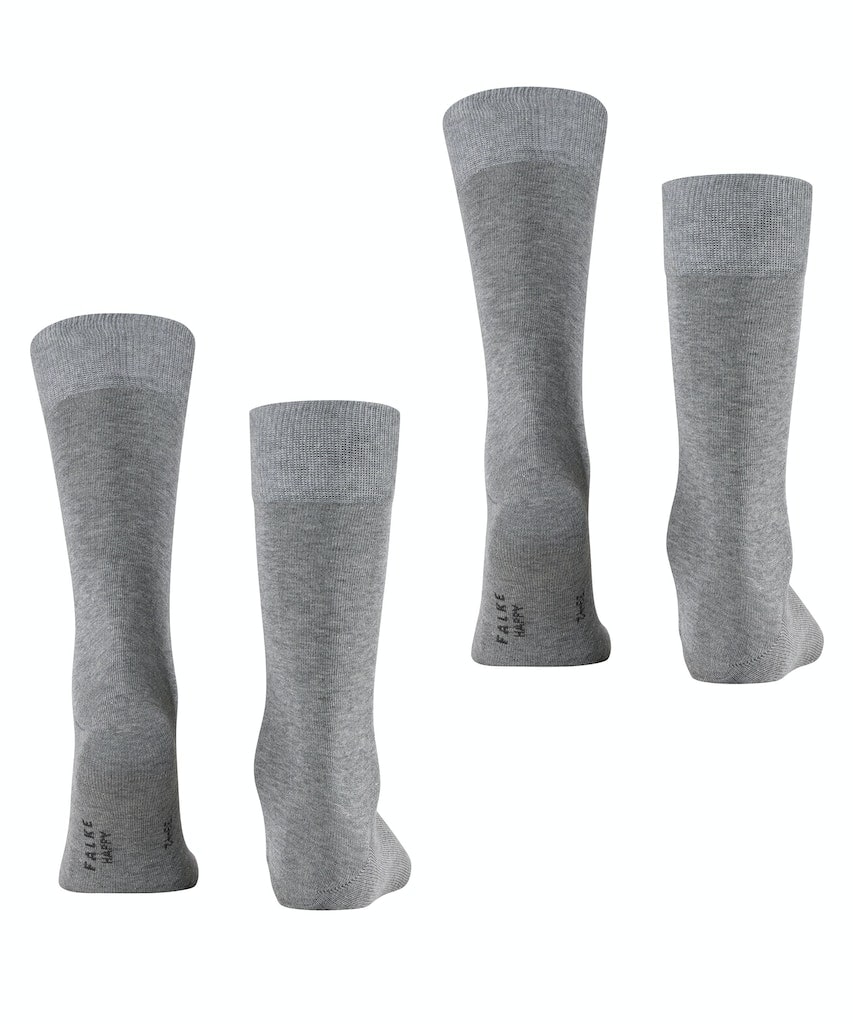 FALKE Happy 2-Pack Herren