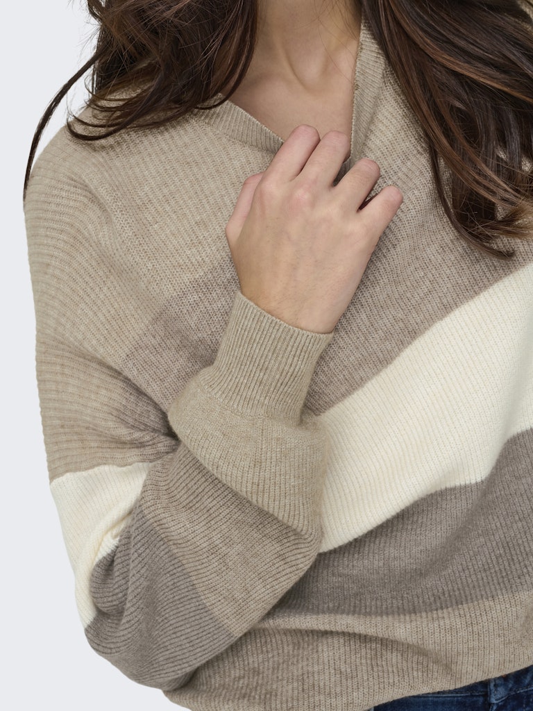 ONLATIA L/S STRIPE PULLOV KNT NOOS