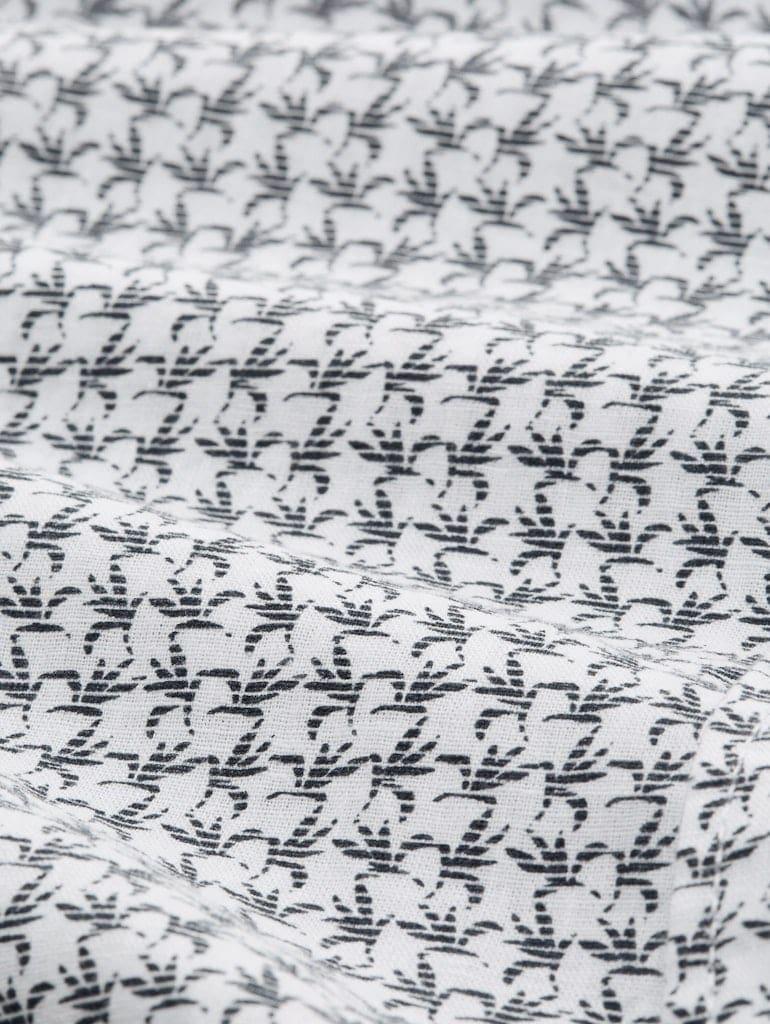 Regular Fit Kurzarmhemd mit Leinenanteil