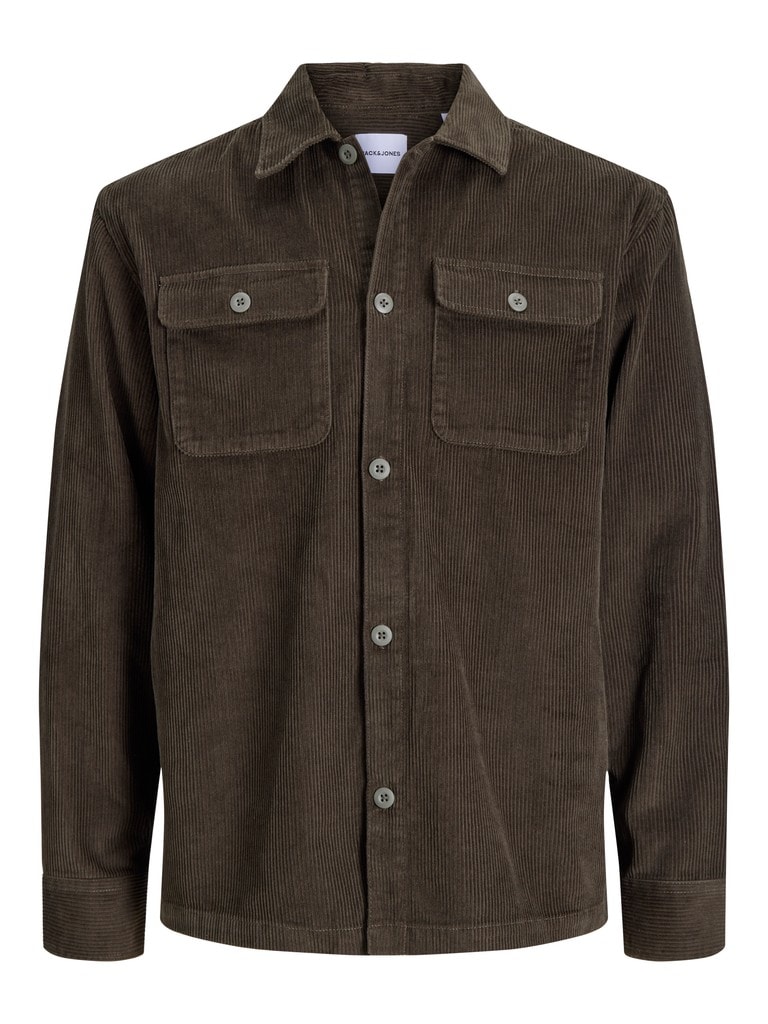 JJEREGENT CORD OVERSHIRT LS SN
