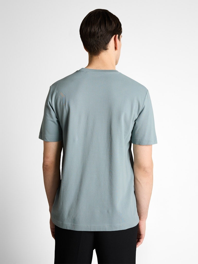 Piqué T-Shirt mit Stretch