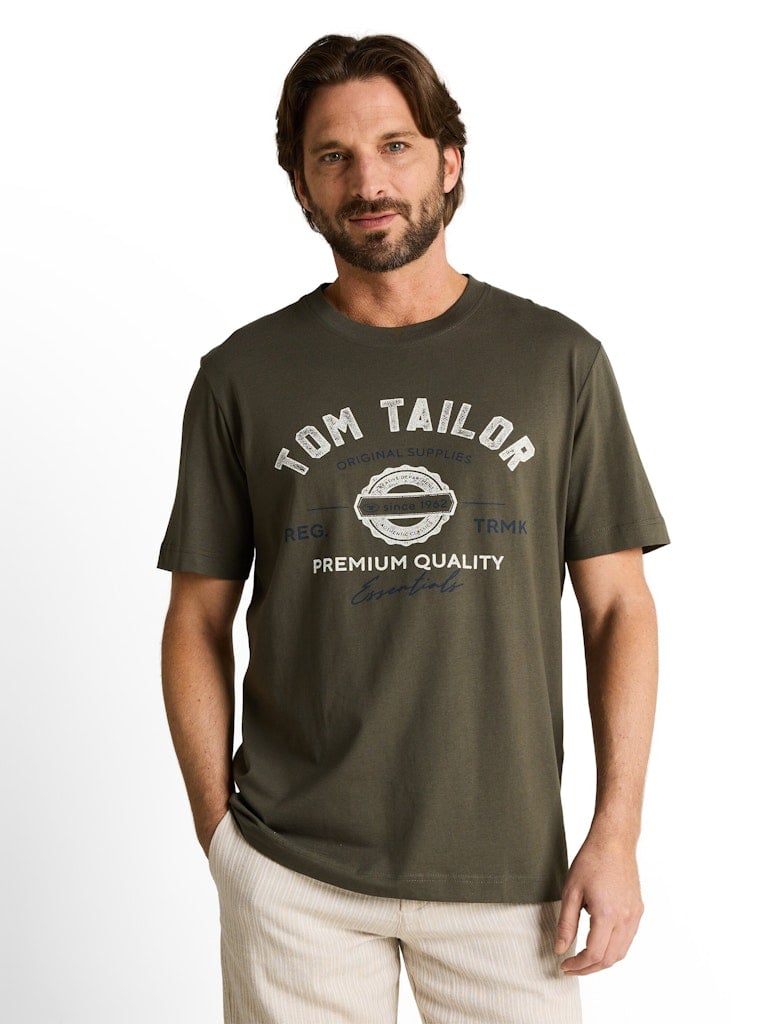 T-Shirt mit Logo-Print