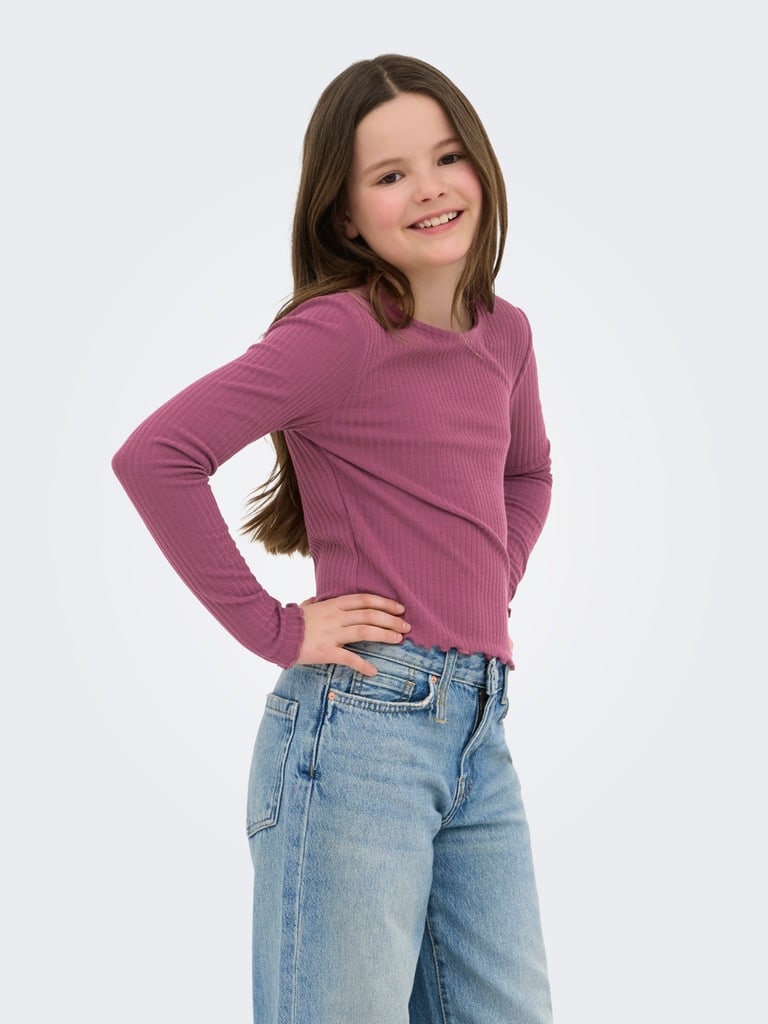 KOGNELLA L/S O-NECK TOP JRS NOOS