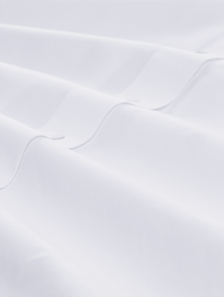 Popeline Hemdbluse mit 3/4-Arm