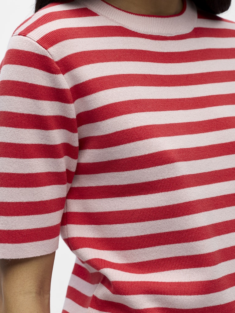 OBJESTER S/S NEW KNIT PULLOVER NOOS