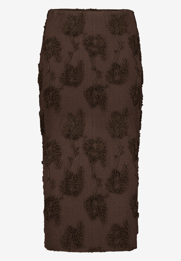 Strickrock Midi mit Gummibund