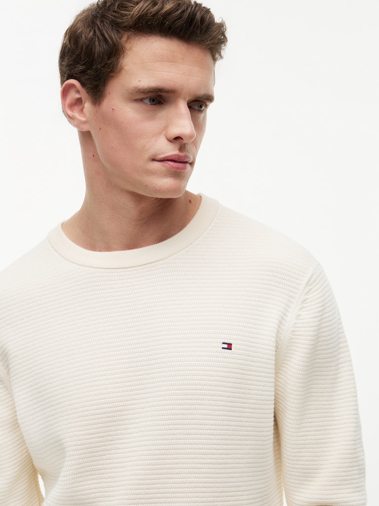 SEASONAL STRUCTURE CREW NECK