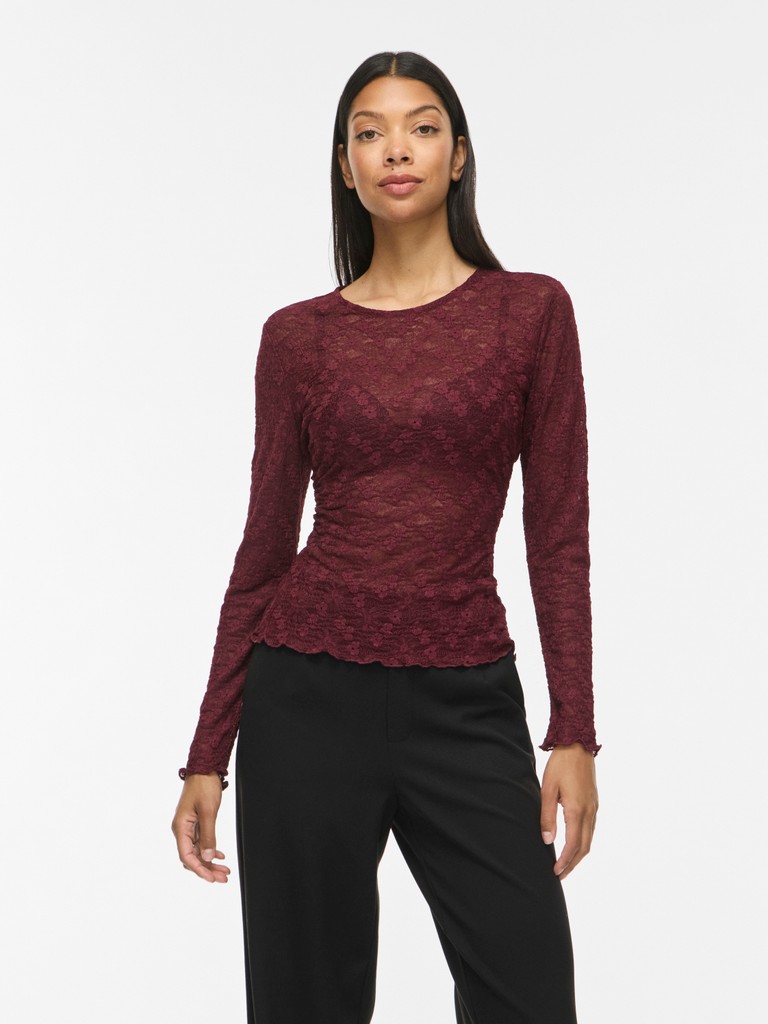 VIFAY O-NECK L/S TOP - NOOS