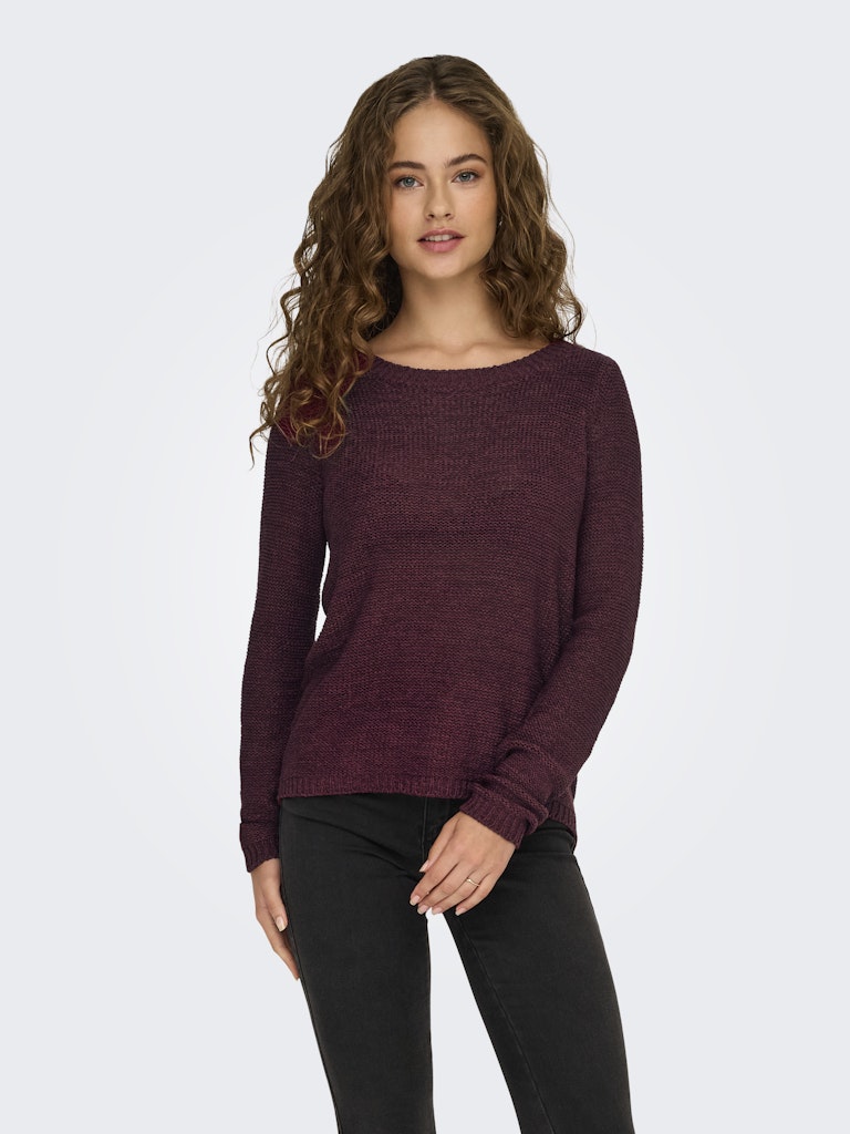 ONLGEENA XO L/S PULLOVER KNT NOOS