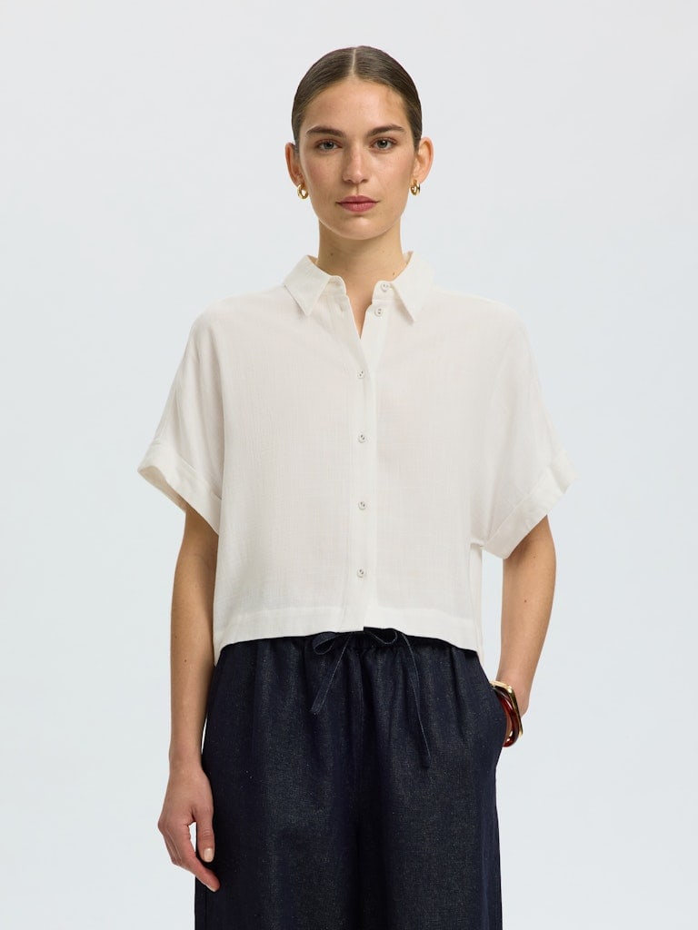 SLWVIVA SS CROPPED SUN SHIRT NOOS