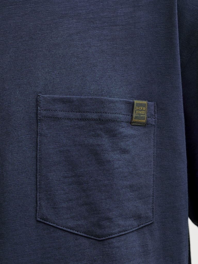 JJEDOVER SLUB TEE SS NOOS