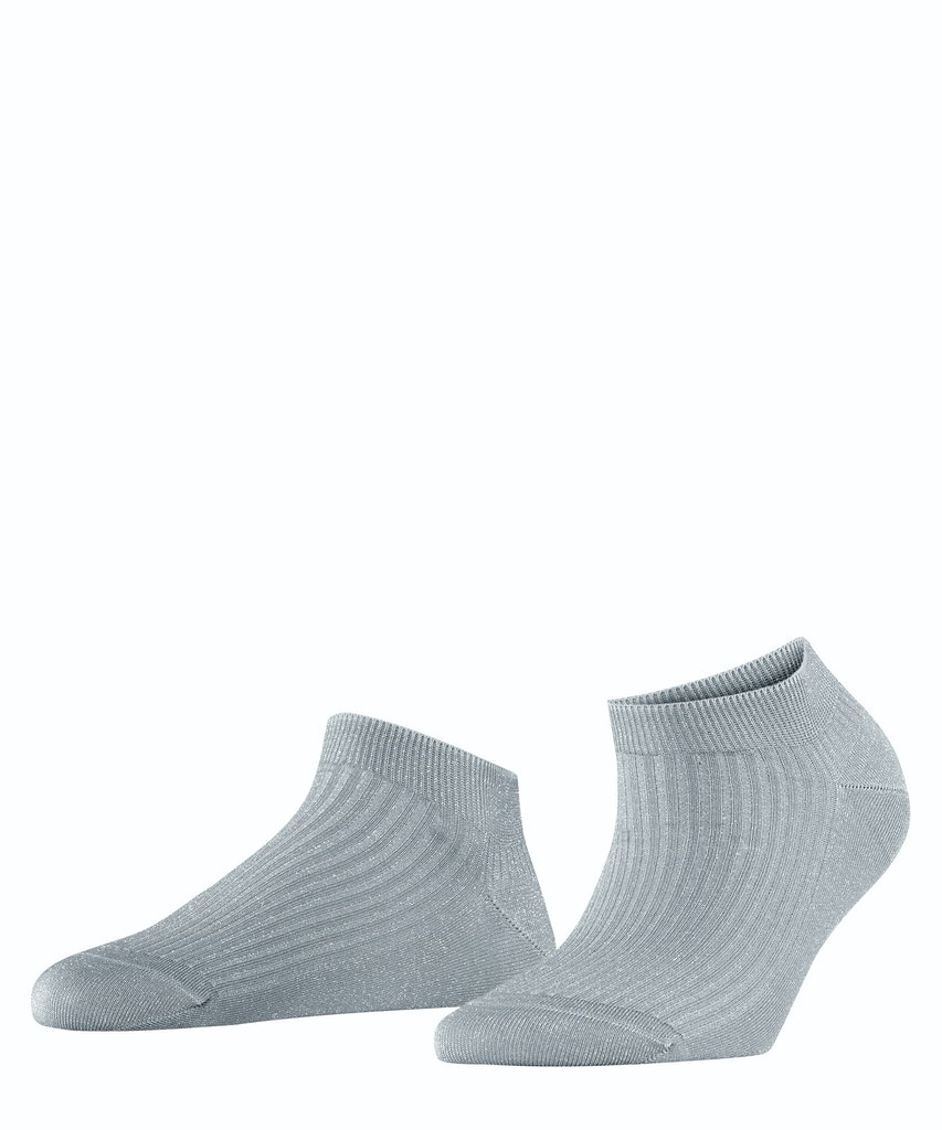 Sneakersocken Shiny Rib