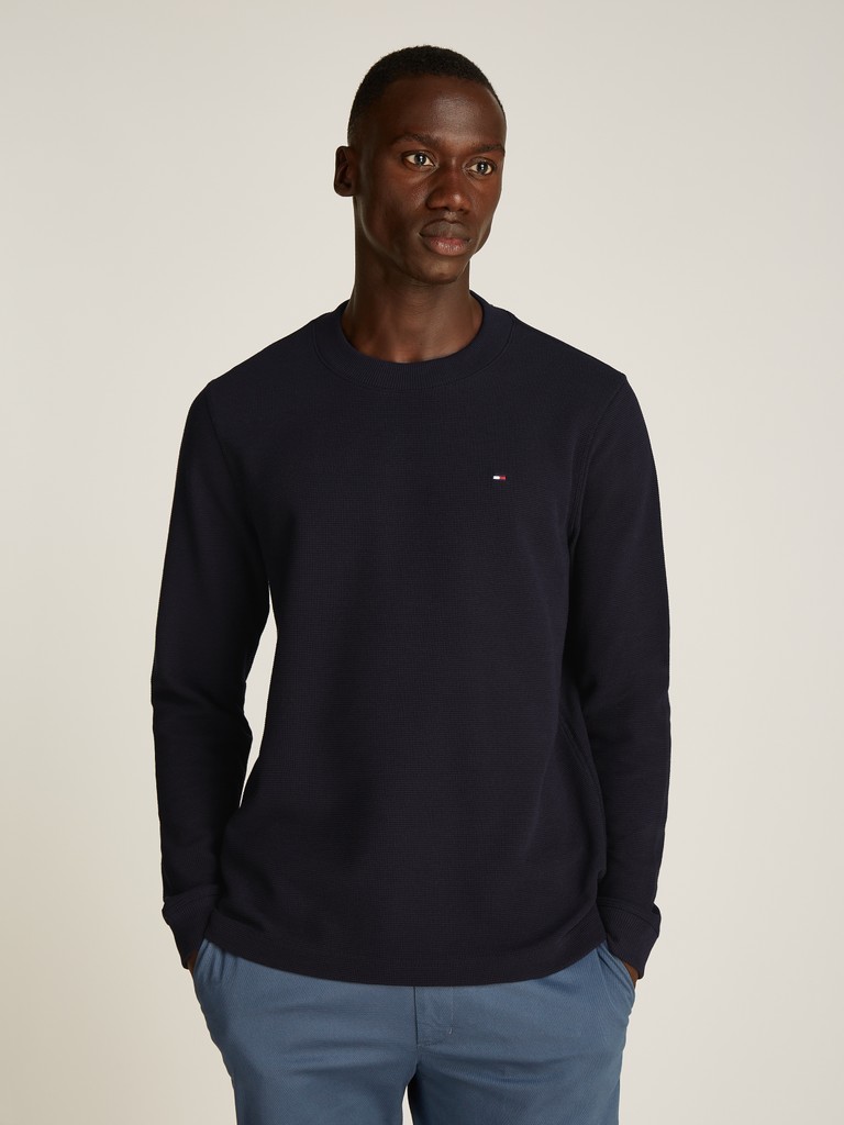 TEXTURED LS TEE